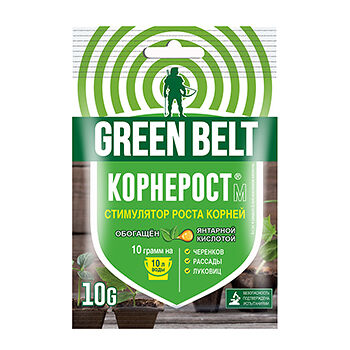 Удобрение Green belt Корнерост-М регулятор роста корней 10 г Россия