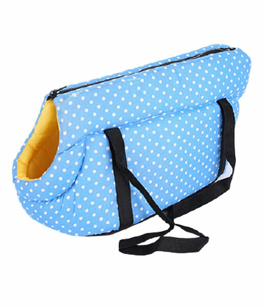 Lili Pet Переноска для собак Dublin S,36х21х21,голубая 