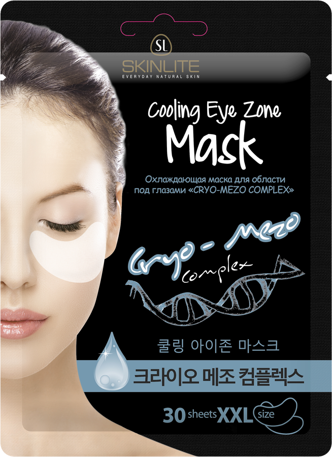

Маска Skinlite Kryo-Mezo Complex охлаждающая для области под глазами 30 шт