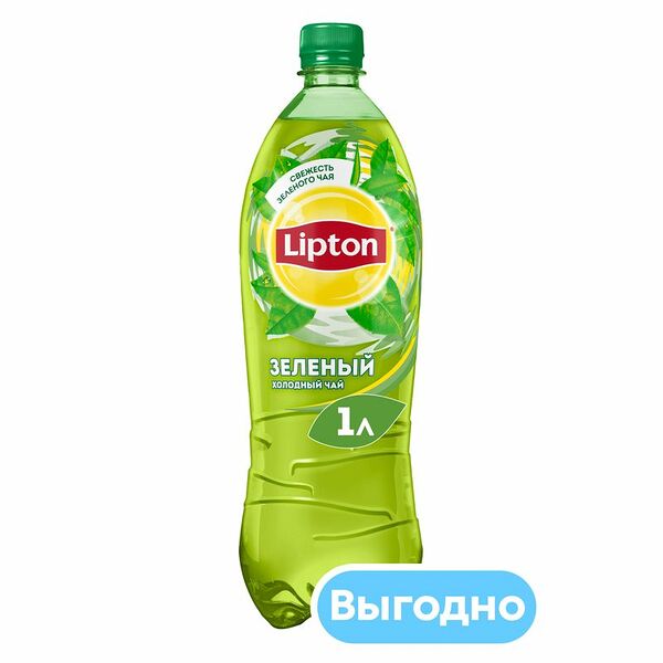 Холодный чай Lipton Зеленый 1л