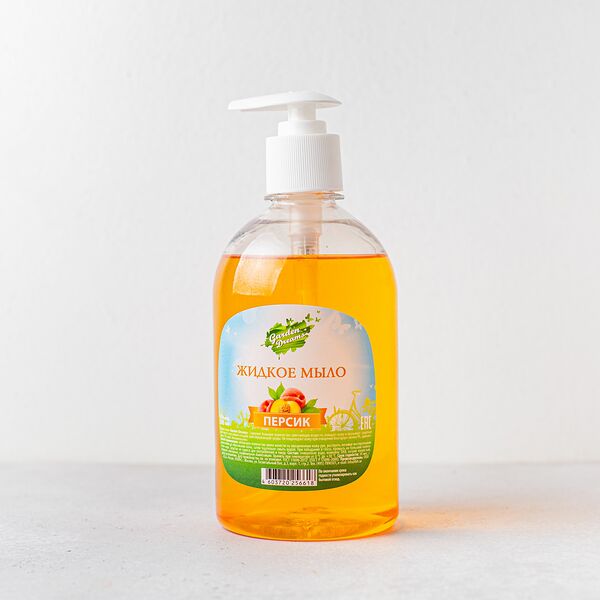 Мыло жидкое garden dreams персик, 500мл