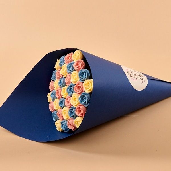 37 шоколадных роз в букете you&i (ГБР_с)