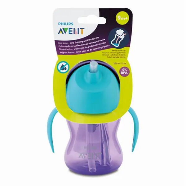 Avent стакан с палочкой 9М+ 200мл 796/02