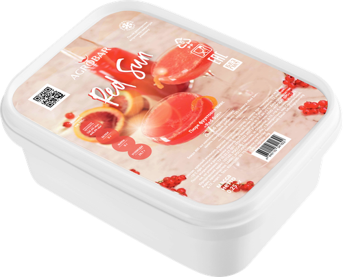 

Пюре фруктовое замороженное Агробар Про Red Sun, микс, 250г