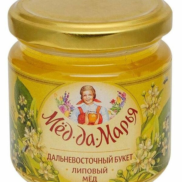 Мёд Дальневосточный букет Липовый ТМ Мед-да-Марья