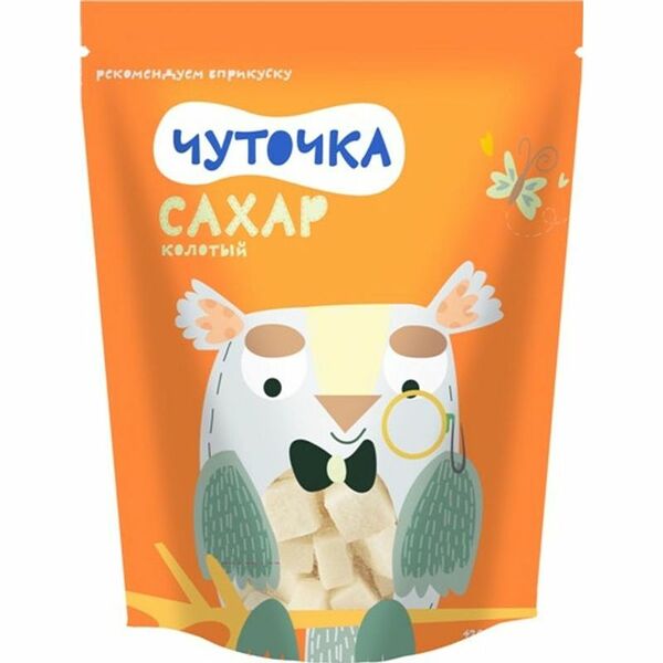 Сахар Чуточка прессованный кусковой колотый, 420г