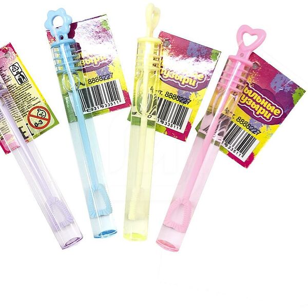 Мыльные пузыри нелопающиеся, в ассортименте