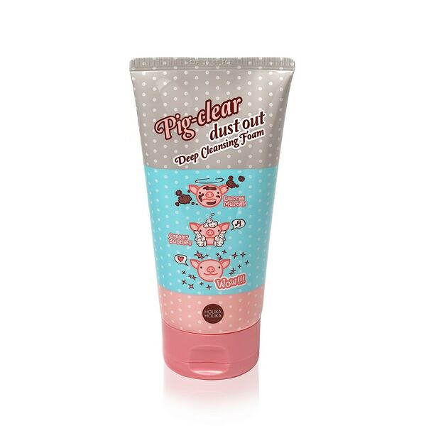 Пенка для умывания Holika Holika Pig-Clear Dust Out Deep Cleansing Foam 150 мл