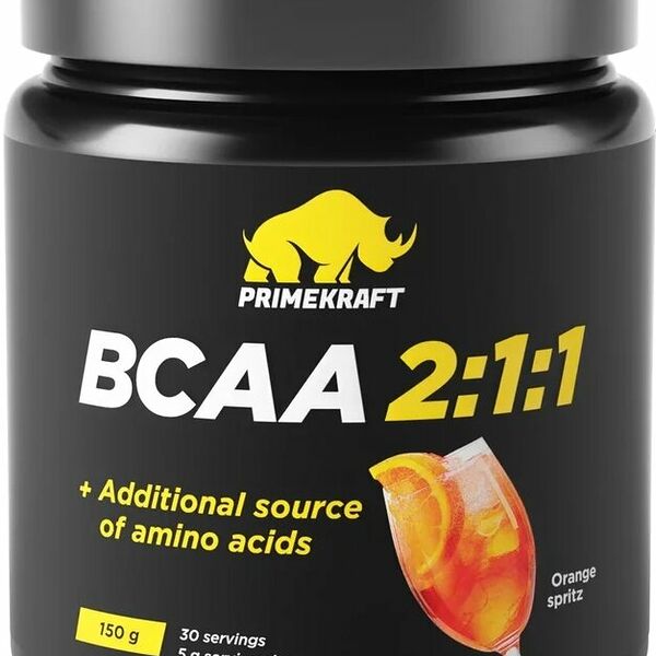 Prime Kraft BCAA 2:1:1 Апельсиновый спритц 150 г