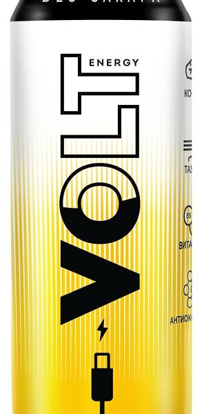 Напиток Volt Energy энергетический без сахара 450мл