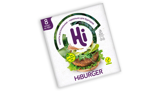 Котлеты растительные Hi замороженные