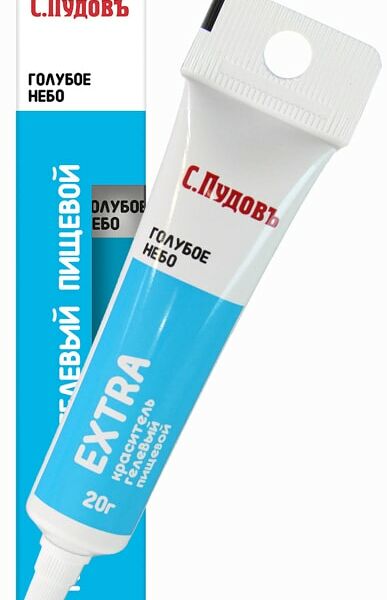 Пищевой краситель С.Пудовъ Голубое небо 20г