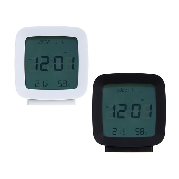 Ladecor chrono будильник электронный, 7,8x8,5x4 см, 3xaaa, пластик, 2 цвета