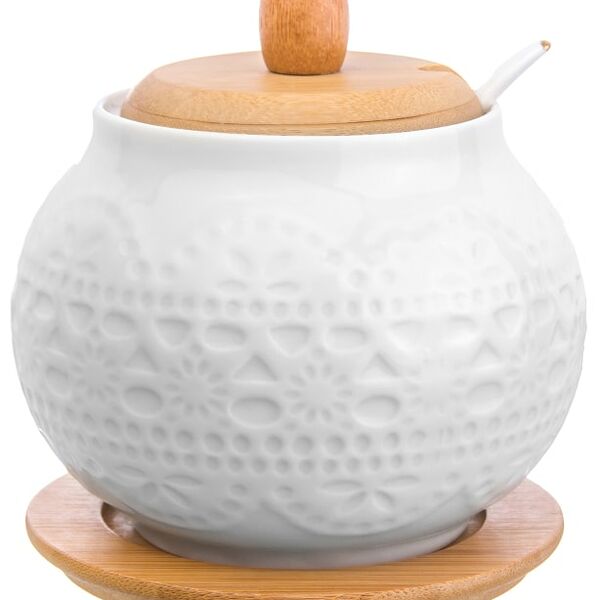 Сахарница Elan Gallery Кружево 620мл