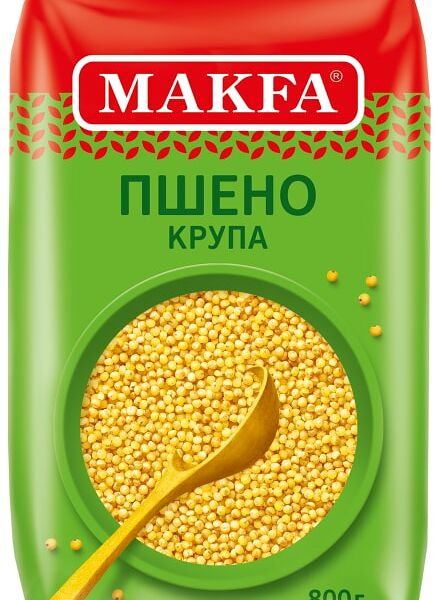 Пшено Makfa шлифованное 800г