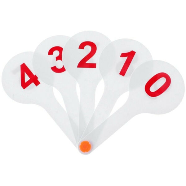 Веер-касса цифр от 0 до 9  ВК10