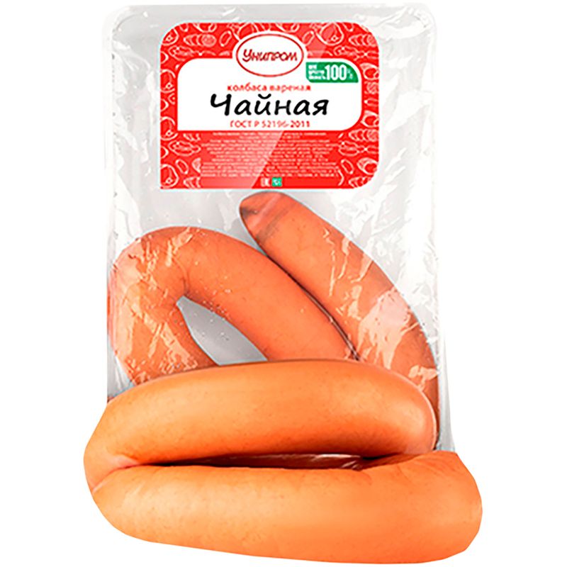 

Колбаса Унипром Чайная вареная вес