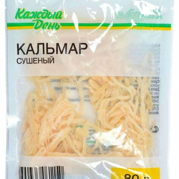 Кальмар Каждый День сушено-вяленый