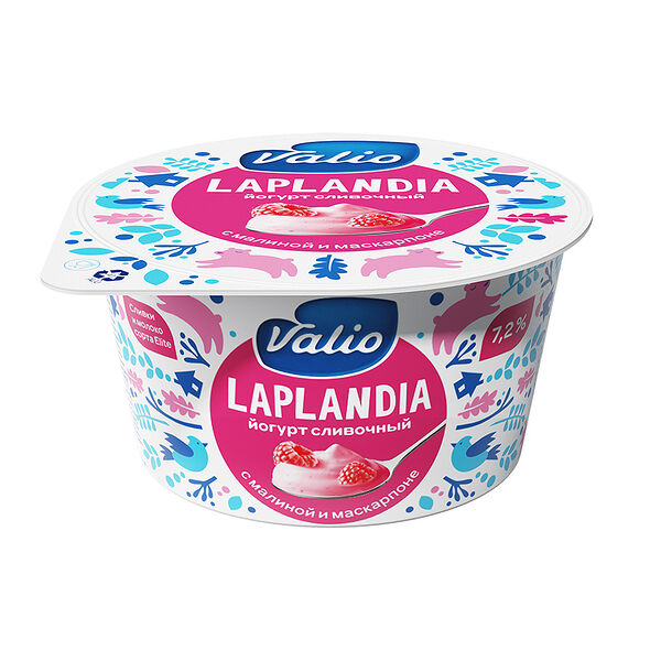 Йогурт Viola Laplandia Малина-маскарпоне 2%