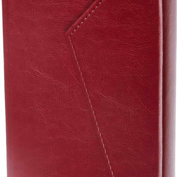 Ежедневник недатированный бордо, А5,143х210мм,180л,ATTACHE MAGNET