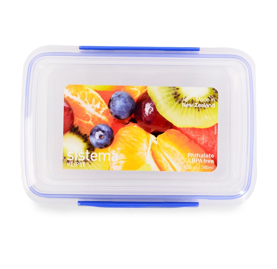 

Контейнер низкий Sistema 380 мл