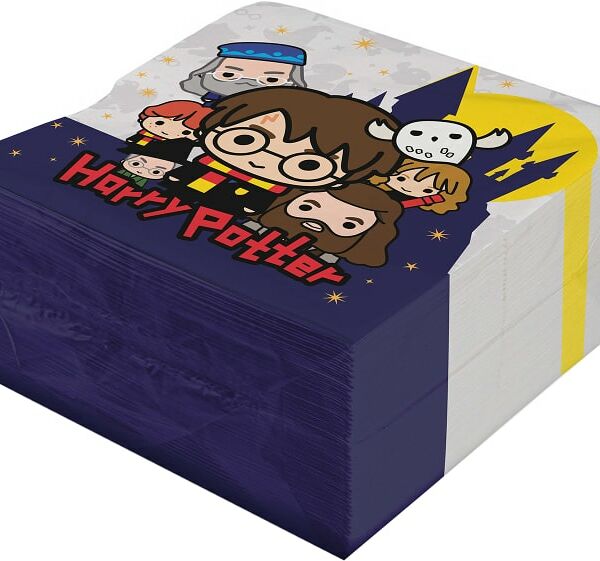Салфетки бумажные ND Play Harry Potter трехслойные 33*33см 20шт