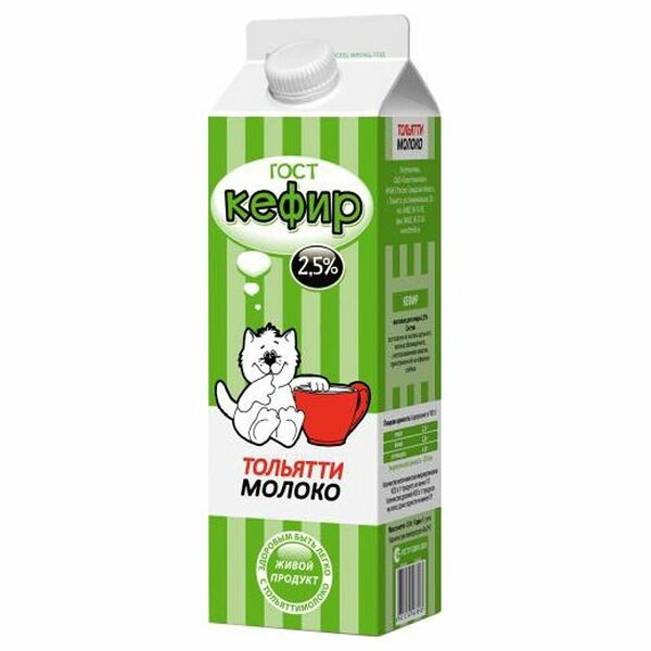 Кефир Тольяттимолоко 2.5%