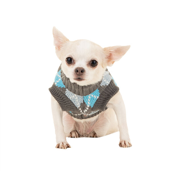 Свитер для собак 20см XS серый (унисекс)