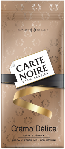 

Кофе в зёрнах Carte Noire Crema Delice жареный 230 г