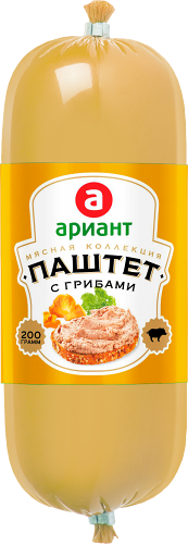 Паштет Ариант Мясная коллекция с грибами 200 г