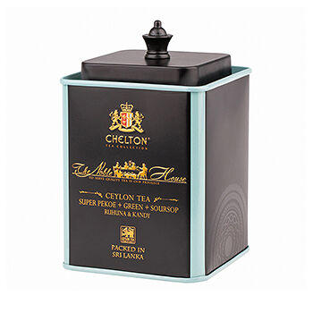Чай чёрный и зелёный с саусепом листовой, Chelton, 60 г, Шри-Ланка