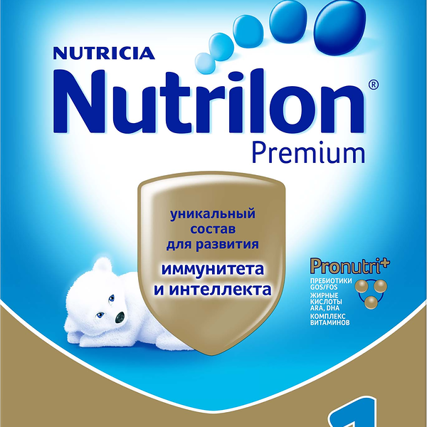 Смесь молочная NUTRILON Premium 1, с 0 месяцев, 350г