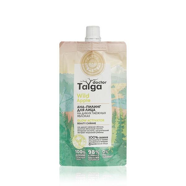 Пилинг для лица Natura Siberica Doctor Taiga Glow Activator Beauty Сияние 100 мл