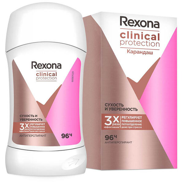 Антиперспирант Rexona Clinical Protection Сухость и Уверенность