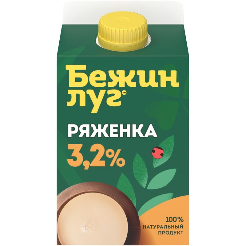 

Ряженка Бежин Луг 3.2% 450 мл