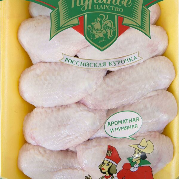 Крыло цыплят бройлеров Куриное царство, вес