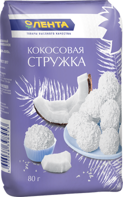 Стружка кокосовая ЛЕНТА