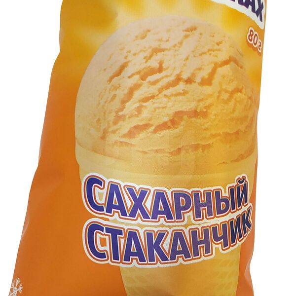 Мороженое Пломбир на Сливках крем-брюле