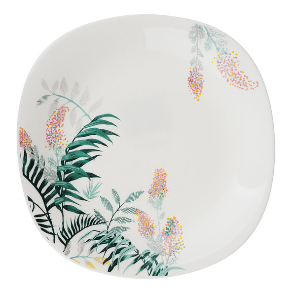 Millimi тропикана тарелка подстановочная опаловое стекло 28см, квадратная форма, 20048