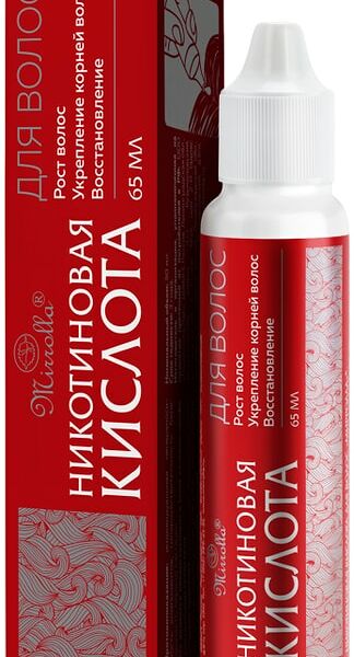 Кислота никотиновая для волос Mirrolla 65мл
