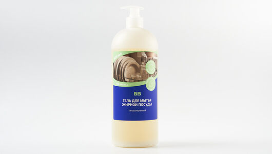 Гель для мытья жирной посуды ВкусВилл гипоаллергенный