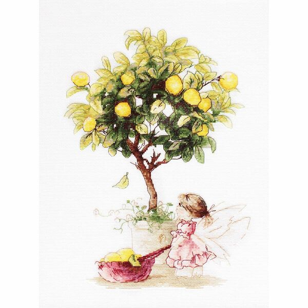 B1111 Набор для вышивания 'Лимоны' 20*29см, Luca-S