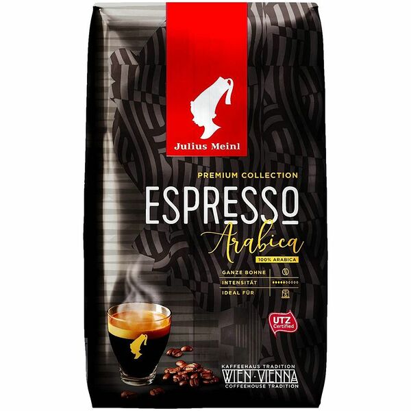 Кофе Julius Meinl Эспрессо Премиум Коллекция натуральный жареный в зёрнах, 1кг