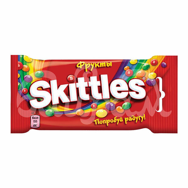 Драже Скиттлес 38гр Фрукты