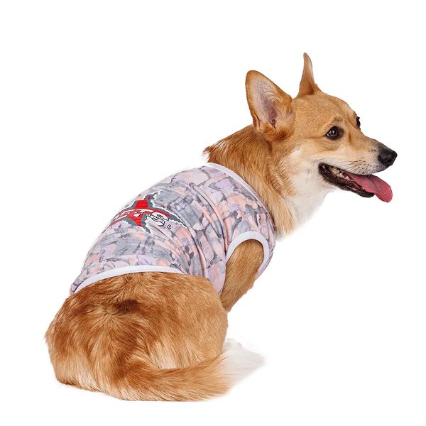 Футболка для собак 2XL фиолетовый (унисекс)