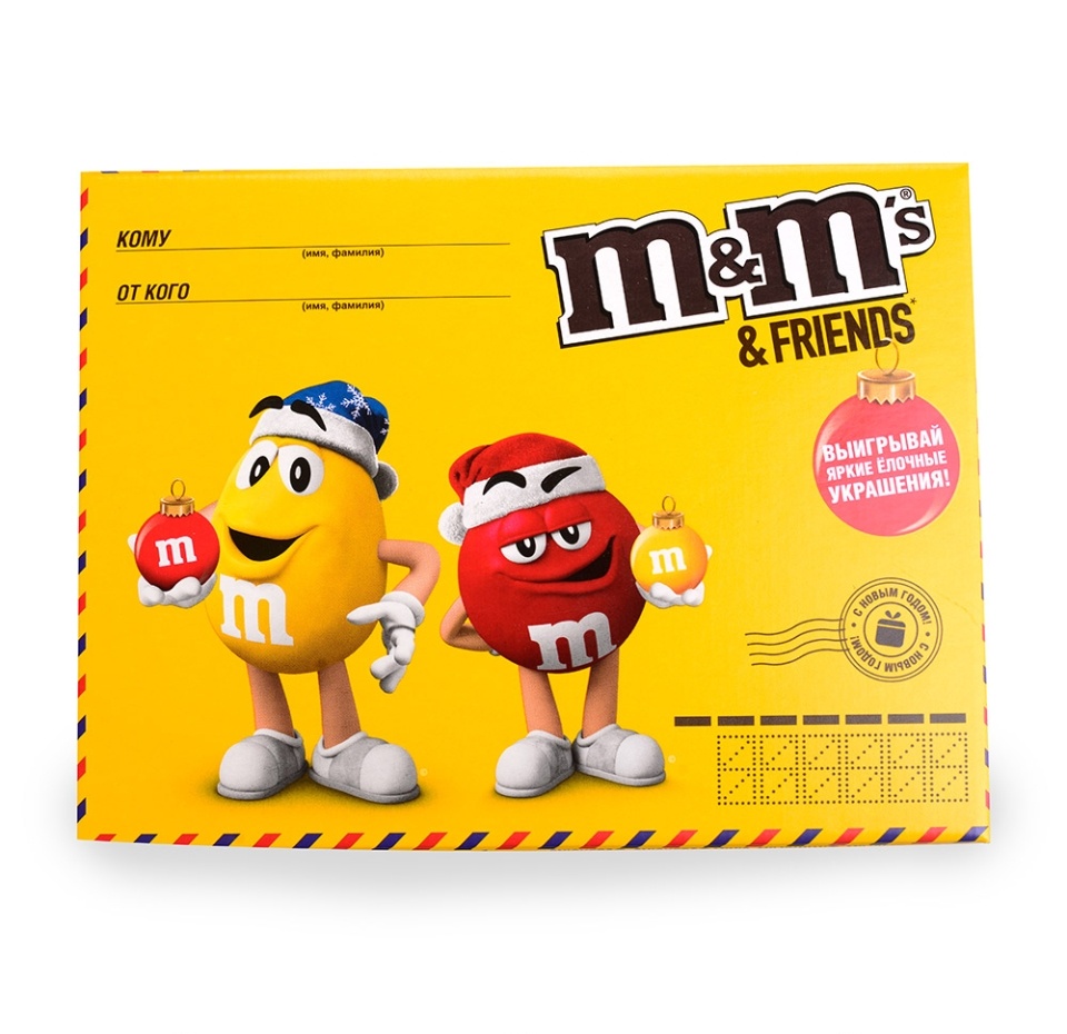 

Конфеты M&M'S Конверт маленький, 263 г