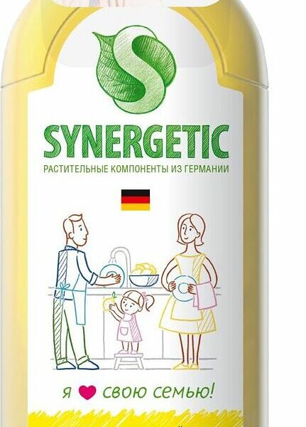 Средство для мытья посуды Synergetic Сочный Лимон
