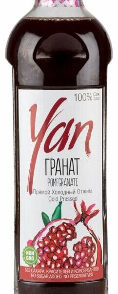 Сок Yan Гранат прямого отжима