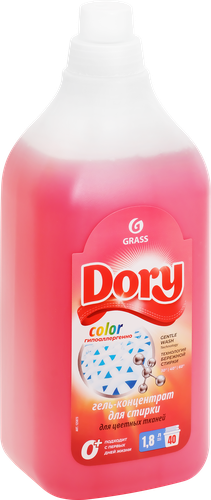 

Гель-концентрат для стирки цветного белья GRASS Dory, 1,8л