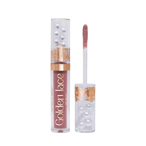 Блеск для губ Stellary Golden Lace Lip Gloss т.03 Пудрово-розовый 3 мл